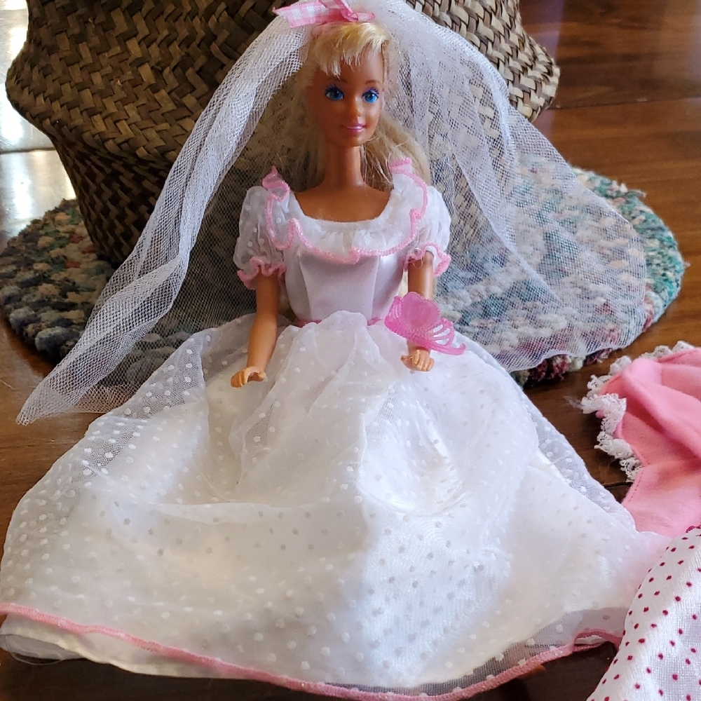 1994 Country Bride Barbie Special Walmart Edition By Mattell